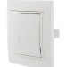 Переключатель проходной 1-кл. СП Mira 10А IP20 с бел.вставкой бел. LEZARD 701-0202-105