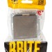 Выключатель проходной 1-кл. СП BRITE ВС10-1-6-БрС 10А механизм сталь IEK BR-V12-0-10-K46