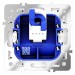 Розетка компьютерная 1-м СП S70 RJ45 кат.6 механизм кашемир Voltum VLS060103