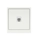 Розетка компьютерная 1-м KANT RJ45 кат.5E без шторки бел. магнолия DKC 7000663