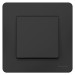 Переключатель проходной 1-кл. СП Blanca 10А IP20 (сх. 6) 250В антрацит SE BLNVS010606
