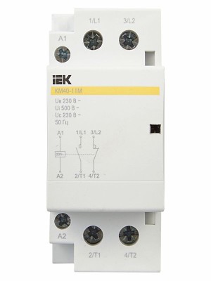 Контактор модульный КМ40-11М AC KARAT IEK MKK11-40-11