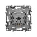 Розетка 1-м СП Etika 16А IP31 250В 2P+E с заземл. защ. шторки немецк. стандарт винтов. клеммы механизм алюм. IEK 672422
