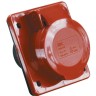 Розетка встраиваемая 16А 3P+E 380В IP44 ССИ-414 IEK PSR42-016-4