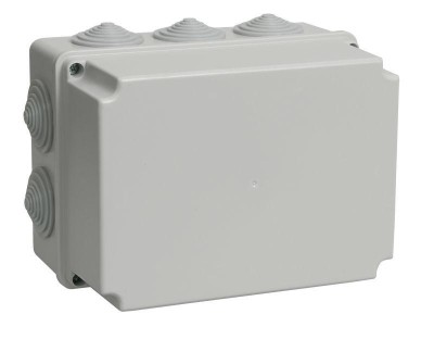 Коробка распаячная ОП 190х140х120 IP55 KM41246 IEK UKO10-190-140-120-K41-55 Коробка распаячная ОП 190х140х120 IP55 KM41246 IEK UKO10-190-140-120-K41-55