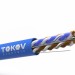 Кабель витая пара U/UTP 4х2х23AWG(0.57мм) кат.6 нг(А)-HF (LSZH) indoor Fluked tested 305м (м) PRO TOKOV ELECTRIC TKP-C08-U/UTP-42-6-305-LSZH