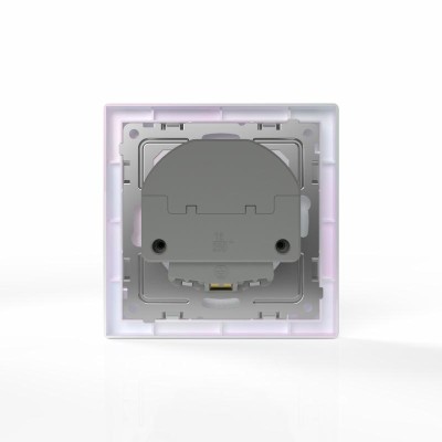 Розетка 1-м СП Pixel IP20 с заземл. с 2-мя заряд. устр. USB тип A+C механизм перламутр. TOKOV ELECTRIC TKE-PX-R1U2AC-C04