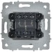 Выключатель 3-кл. СП BRITE ВС10-3-0-БрАБ 10А механизм арктич. бел. IEK BR-V30-0-10-K91
