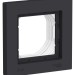 Рамка 1-м AtlasDesign Aqua IP44 карбон SE ATN441001