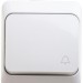 Выключатель 1-кл. ОП Этюд 10А IP44 10AX бел. SE BA10-041B