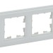 Рамка 4-м BRITE РУ-4-2-БрБ стекло бел. IEK BR-M42-G-K01