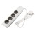 Удлинитель 4х5м с заземл. с выкл. бел. ET-04-500W (4х5.0) JAZZway 5051836