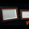 Прожектор светодиодный PFL-S2 50Вт 6500К IP65 220–240В ДО с клапаном закален. матов. стекло сер. JazzWay 2853301D