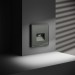 Розетка компьютерная 1-м СП S70 RJ45 кат.6 механизм титан Voltum VLS060106