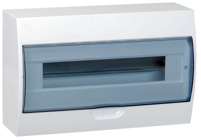 Корпус навесной ЩРН-П-18 Krepta 3 IP41 пластик. бел. IEK MKP12-N-18-40-10 Корпус навесной ЩРН-П-18 Krepta 3 IP41 пластик. бел. IEK MKP12-N-18-40-10