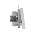 Выключатель 3-кл. СП AtlasDesign 10А IP20 (сх. 1+1+1) 10AX механизм бел. SE ATN000131