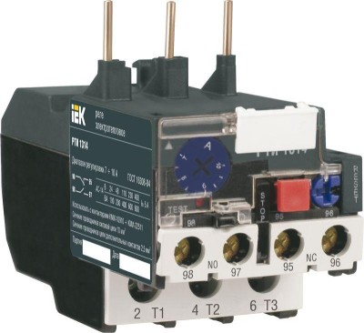 Реле тепл. РТИ 1304 0.4-0.63А IEK DRT10-D004-C063 Реле тепл. РТИ 1304 0.4-0.63А IEK DRT10-D004-C063
