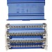 Шина на DIN-рейку в корпусе (кросс-модуль) ШНК 4х15 3L+PEN IEK YND10-4-15-125