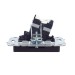 Розетка компьютерная СП RJ45 кат.5E BRITE РК10-БрЧ механизм черн. IEK BR-K10-1-K02