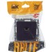 Розетка компьютерная СП RJ45 кат.5E BRITE РК10-БрЧ механизм черн. IEK BR-K10-1-K02