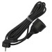 Удлинитель-шнур 1х3м с заземл. 16А IP20 ПВС 3х1 черн. DOMTOK 2342