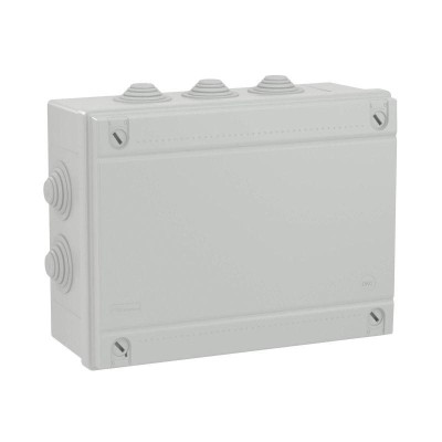 Коробка распределительная ОП 300х220х120мм IP55 10 каб. ввод DKC 54300 Коробка распределительная ОП 300х220х120мм IP55 10 каб. ввод DKC 54300