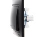 Выключатель 1-кл. 1п СП Mira 10А IP20 со вставкой черн. бархат LEZARD 701-4242-100