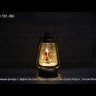 Фонарь декоративный Санта Клаус 1LED тепл. бел. 1.5Вт IP20 эффект снегопада с подсветкой Neon-Night 501-066