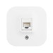 Розетка компьютерная 1-м ОП Quteo RJ45 кат.5E UTP бел. IEK 782224