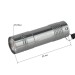 Фонарь ручной TM9 9LED алюм. элементы питания 3хAAA (не в компл.) (картон. упак.) Трофи Б0002225