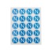 Наклейка знак электробезопасности "N" d20мм Rexant 56-0059
