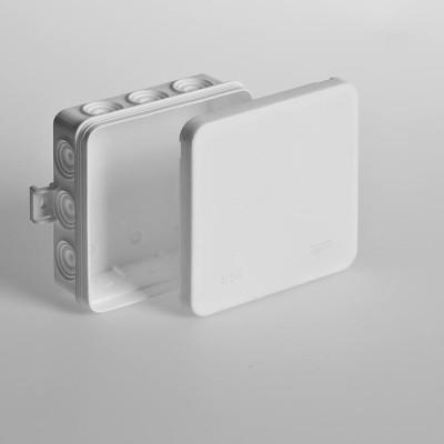 Коробка распределительная ОП 100х100х35мм 12 вводов IP54 бел. Ruvinil 67095Б