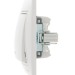 Выключатель 1-кл. СП Mira 10А IP20 с подсветкой с бел. вставкой бел. LEZARD 701-0202-111