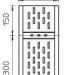 Лоток листовой перфорированный 200х110 L6000 сталь 2мм WKSG 120 FS OBO 6098111