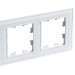 Рамка 2-м AtlasDesign Nature стекло бел. SE ATN320102