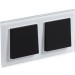 Рамка 2-м AtlasDesign Nature стекло бел. SE ATN320102
