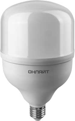 Лампа светодиодная высокомощная 82 905 OLL-T125-50-230-865-E27Е40 50Вт 6500К холод. бел. E27/E40 3500лм 176-264В ОНЛАЙТ 82905