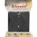 Розетка 1-м ОП LETO с заземл. ПБТ черн. бархат LEZARD 752-4200-122B