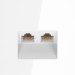 Розетка компьютерная 2-м СП S70 RJ45 + RJ45 кат.6 механизм бел. глянцевый Voltum VLS060201