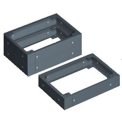 Цоколь для шкафа RAM BLOCK CQE 400х400х100 DKC R5ZE441 Цоколь для шкафа RAM BLOCK CQE 400х400х100 DKC R5ZE441