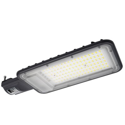 Светильник светодиодный PSL 08 GR 150Вт 5000К IP65 140/70град. ДКУ уличный консольный с линзовым модулем JazzWay 5045842