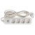 Удлинитель 4х3м 16А IP20 Эксперт 3.5кВт 2хUSB 2.1А ПВС 3х1 PROxima EKF UBA16-2USB-4-03i