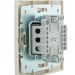 Выключатель 1-кл. СП Mira 10А IP20 со вставкой крем. LEZARD 701-0303-100