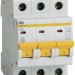 Выключатель автоматический модульный 3п B 16А 4.5кА ВА47-29 IEK MVA20-3-016-B