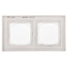 Рамка 2-м СП FLITE Рпро-2-55-ФлБ IP55 бел. IEK FI-M20-32-55-K01