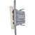Выключатель 2-кл. Inspiria 10А IP20 250В 10AX механизм сл. кость IEK 673621