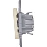 Выключатель 2-кл. Inspiria 10А IP20 250В 10AX механизм сл. кость IEK 673621