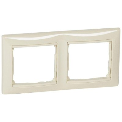 Рамка 2-м Valena горизонт. сл. кость Leg 774352