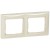 Рамка 2-м Valena горизонт. сл. кость Leg 774352