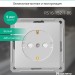 Розетка 1-м СП W59 16А IP20 с заземл. защ. шторки механизм бел. SE RS16-152-1-86